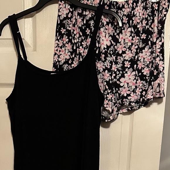 Soma Intimates & Sleepwear Soma Shelf Bra Top Pajama Shirts Armpit To Armpit 2 Shoulder Down